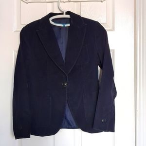 Navy corduroy blazer jacket